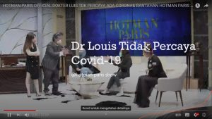 Dr Louis Tidak Percaya Covid-19